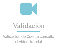 Validacion de cuenta